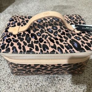 Consuela Blue Jag large train case